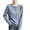 Gray, variant on Women's Cable Knit Cardigan Long Sleeve Crew Neck Button Down Soft Knitwear Sweater Coat Casual Sweater Tops for Fall Winter Layering