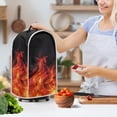thumbnail image 3 of HELLHERO Top Handle Kitchen Blender Dust Cover Multifunctional Hand Strap for Kitchen Use(Fire Pattern), 3 of 5
