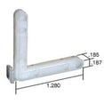 thumbnail image 3 of CRL CK110K Corner Key - 1.28" Leg; .185" Width - pack of 20, 3 of 3