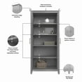 thumbnail image 3 of Key West Kitchen Pantry Cabinet in Cape Cod Gray - Engineered Wood, 3 of 6
