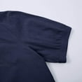 thumbnail image 6 of YVNAURA Plus Size Cotton Linen Shirt for Women Breathable Short Sleeve Blouse Loose Fit Button Down Camp Collar Top Lightweight Summer Casual Tunic 2026, Blue,L, 6 of 8