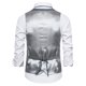 thumbnail image 4 of Chaquetas de Prendas de Vestir Casuales Para Hombres Otoño Invierno Formal Business Tuxedo Suit Chaleco Chaqueta Top Coat Odeerbi ODB-4, 4 of 4