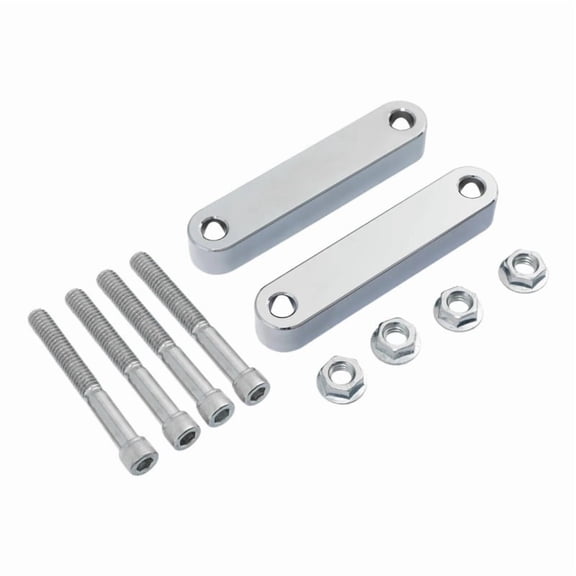 Motorcycle 21''23''26"30''Custom Front Fender Space Mount Kit Harley Touring Road King Electra Glide Bagger 2014-2024