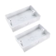 thumbnail image 1 of Unique Bargains Wall Switch Box Electrical Outlet Surface Mount Cassette Single Gang 146mm 2pcs, 1 of 3