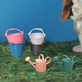 thumbnail image 4 of MERIGLARE 2x1/12 Scale Doll House Mini Water Bucket Mini Watering Can for Baby Kids, 4 of 8