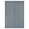 thumbnail image 1 of Better Homes & Gardens 7’ x 10’ Blue Monarch Medallion Outdoor Rug, 1 of 10