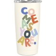 thumbnail image 1 of Insulated Stainless-Steel Tumbler by Athenstics - Come As You Are - 17-Ounce - Double-Walled with Vacuum Seal Keeps Liquids Cold for Hours - Fits Standard Size Cup Holders, 1 of 6