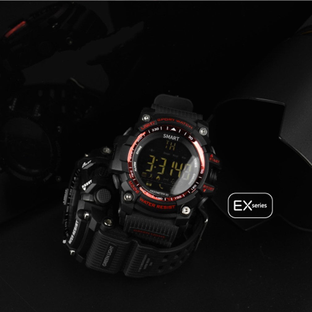 LEMFO EX16 Smart Watch Sports 4.0 Waterproof IP67 Wristband Clock Long  Battery Steps Counting Remote Camera Stopwatch | Walmart Canada