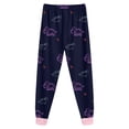thumbnail image 7 of Hessimy Toddler Boys Girls Spring Summer Soft Fabric Thermal Underwear Soft Warm Long Sleepwear Pjs Set(Black,7-8 Years), 7 of 7