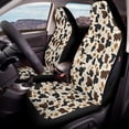 thumbnail image 4 of POLERO Polyester Automotive Seat Protectors for Interior Accessories, Interior Decor Elastic Car Seat Covers, Cow Print Pattern, 4 of 11