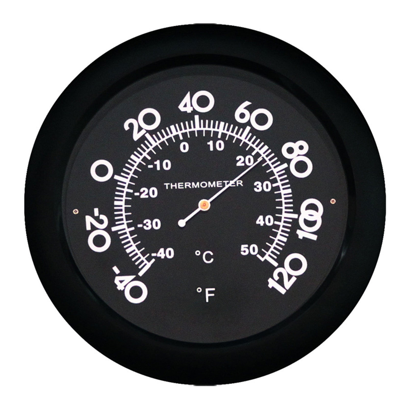 lanema Stainless Steel Wall Mounted Digital Thermometer Hygrometer for Home School Office Baby Room Hanging Weather