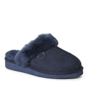 Fireside By Dearfoams Women's Sydney Genuine Shearling Scuff, Width Available