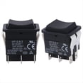 thumbnail image 1 of Interruptor Basculante, HY12-9-3, Interruptor Basculante Eléctrico Industrial de 6 Pines, Botón Pulsador de 125 V/250 V (2 Piezas), 1 of 7