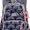 Navy-Blue, variant on Zerak 6-Wheel Rolling Daily School Backpack Set, 18" Trolley Bag with Lunch Bag & Pencil Case for Girls