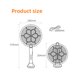 thumbnail image 3 of Raqueta eléctrica plegable OEM personalizada con luz púrpura, lámpara para mosquitos dos en uno, atractor automático de mosquitos, raqueta para mosquitos doméstica, asesino de mosquitos eléctrico, 3 of 6