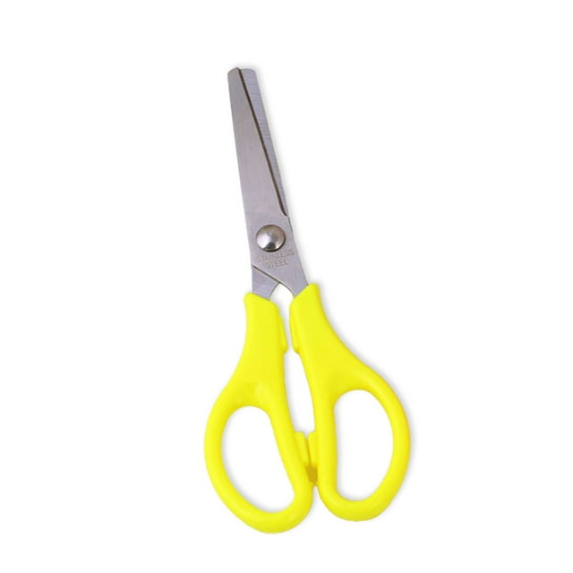 Kearding Children's Round Design Art Student Diary Paper DIY Shear Album Daily Crafting Handmade Multi-functional Scissors Tool Type3 NO3