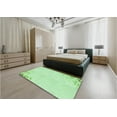 thumbnail image 4 of Ahgly Company Indoor Square Patterned Mint Green Area Rugs, 6' Square, 4 of 6