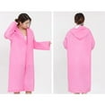 thumbnail image 5 of Pretyzoom Portable Raincoat Fashion Hooded Elastic Sleeves EVA 1Pcs Rainy Days Adults, 5 of 8