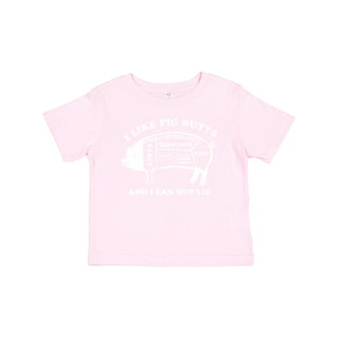 Inktastic I Like Pig Butts Wht Boys or Girls Baby T-Shirt