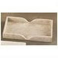 thumbnail image 2 of Creative Home Champagne Marble Scalloped Tray, 2 of 2