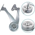 thumbnail image 4 of 2 Pieces Folding Lid Support Hinges, Furniture Lift Up Flap Stay Support Hardware, Kitchen Cabinet Door Adjustable Hinge, for Kitchen Cabinet Door Cup, 4 of 5