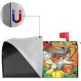 thumbnail image 5 of Autumn Pumpkin Mailbox Covers Magnetic Standard Size 18" X 21" Fall Red Cardinal Bird Mailbox Cover Thanksgiving Decorations Post Mailbox Wraps Letter Box Cover for Home Garden Yard Outside, 5 of 6