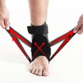 thumbnail image 3 of 3 Color Ankle Support Brace Compression Ankle Stabilize Adjustable Ankle Protector, 3 of 5