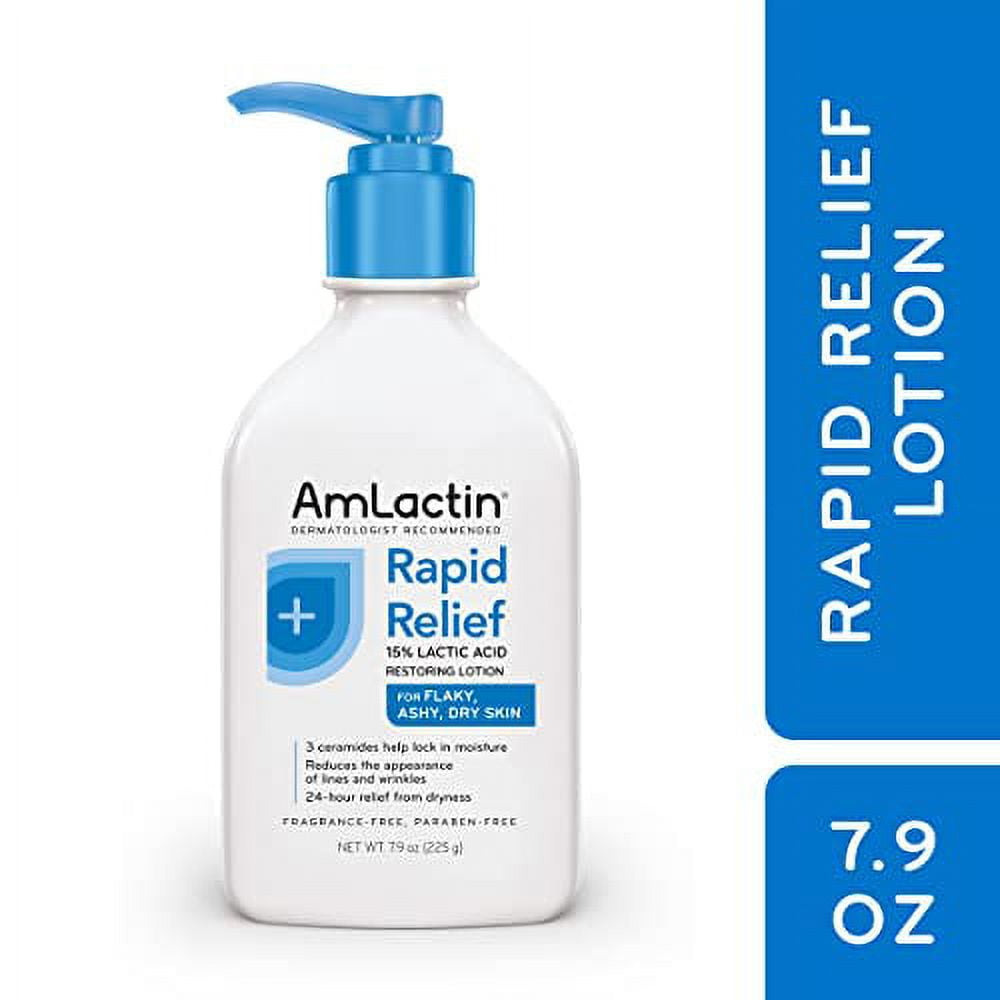 AmLactin Intensive Healing Body Lotion, Dry Skin Relief, 7.9 oz (Packaging may vary)