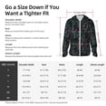 thumbnail image 5 of Lsque Lavender Flowers UPF 50+ Lightweight Sun Protection Men's Women's Long Sleeve Shirt, Hoodie Performance -XX-Large, 5 of 9