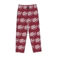 thumbnail image 4 of Dr‑Pepper Women’s All‑Over Print Lounge Pajama Pants, Drawstring Elastic Waist Casual Sleep Pants, Soft Lightweight Beverage‑Inspired Pattern Loungewear, 4 of 10