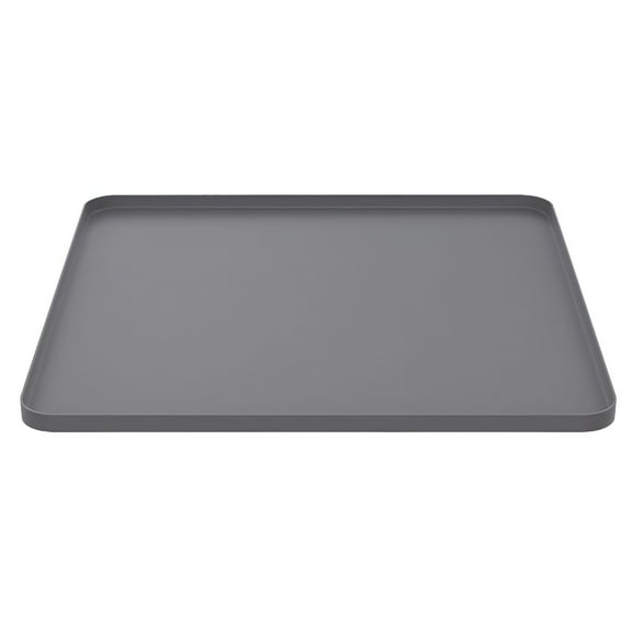 BESTSKY 24" X 20" Large Drip Silicone Tray,Mini Fridge Drip Pan,Portable Waterproof Drip Tray,Under Washer Pan,Dishwasher Pan for Protect Your Washer and Dishwasher