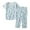 C-Blue295, variant on DHFJKG Pajamas For Women Set 2 Piece Loungewear Set Short Sleeve Tops And Capri Pants Soft Sleepwear Cartoon Print Lightweight Cozy Home Clothes