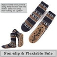 Men #39 s Fleece Lined Slipper Socks Non Slip Soles Cozy Indoor Boots Men #39 s Fleece Lined Slipper Socks Non Slip Soles Cozy Indoor Boots