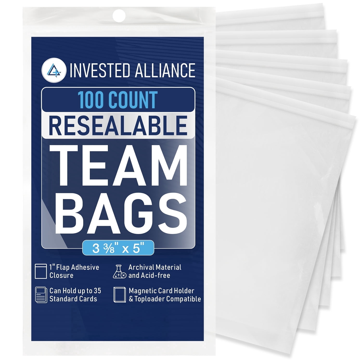 Ultra PRO Team Bags Resealable Sleeves, 100 ct, Soft Poly Protective Sleeves  for Cards - Walmart.com