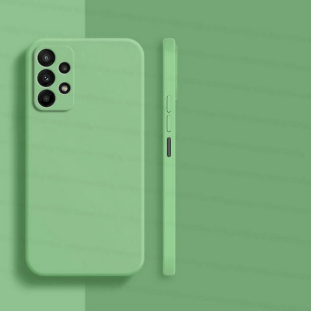 For Samsung A13 4G Aplicar a funda compatible con Samsung Galaxy A23 Galaxy A13 A14 A23 A53 M23 M33 M53 A03 A04e Funda de silicona líquida a prueba de golpes para teléfono Samsung