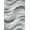 Blue Gray, Pattern 1, variant on Design&I 8'x10' Washable Area Rug Dusty Blue Gray Flowing Brushwork Contemporary Abstract Design for King Size Bedroom, Under Bed, Sleek Flatweave Pet Friendly