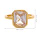 thumbnail image 2 of BESTYASH Anillo Dorado Con Corte De Zirconia Para Estilo Sofisticado Y, 2 of 7