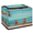 Multicolor 4, variant on ADECORIVY Beach Ocean Fabric Storage Bin with Lid, Foldable Storage Box Decorative Cube Organizer Basket for Closet Shelf Organizing Clothes