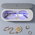 thumbnail image 1 of Nomeni Jewelry Cleaner Machine Cleaner Mode Ideal For Cleaning Jewelry Glasses Watch Denture–Includes Adaptor Tweezer Non Slip Pad, 1 of 9