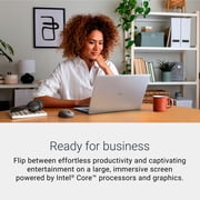 Dell 16” Laptop, Intel® Core™ 5, 8GB, 512GB, FHD+ Touch, Silver Metal, Backlit Keyboard