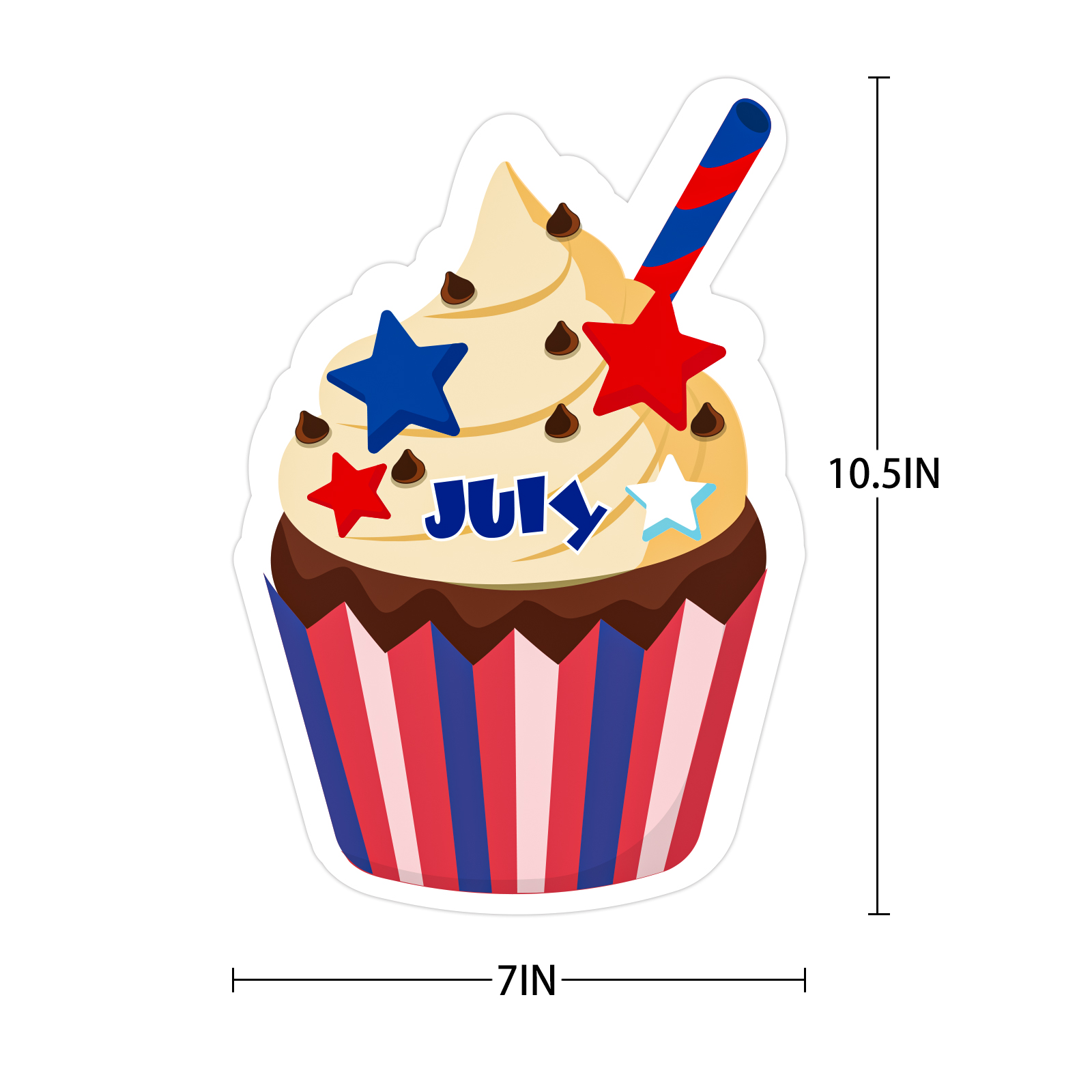 WaaHome Birthday Cupcake Cutouts Classroom Bulletin Australia | Ubuy