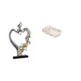 thumbnail image 1 of Estatua de pareja,Figura de pareja besándose,regalo de boda moderno,Estatua de pareja besándose en el aniversario de San Valentín,Bandeja de almacenamiento,Bandeja rectangular para, 1 of 8