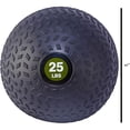 thumbnail image 3 of Fitvids 25 Pound Weighted Medicine Ball for Home Gym Training and Fitness, Green, 3 of 6