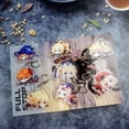 thumbnail image 4 of ZILEFSILK 8PCS Cute Anime Game Genshin Impact Acrylic Figure Keychain Set Vision Cosplay Merch For Women(56), 4 of 7