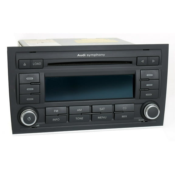 Restored 2006-08 Audi A4 Symphony II Radio AM FM 6 Disc CD Player 8E0035195AC BVX (Refurbished)