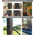 thumbnail image 5 of AnorTrek Hamaca de camping con mosquitera, hamacas portátiles ligeras dobles e individuales con correas para árboles, hamaca de paracaídas para acampar, mochilero, 5 of 5