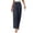 Gray, variant on hoksml Women's High Waist Pleated Dress Pants Tie Design Casual Long Trousers with Pockets