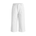 thumbnail image 6 of asjyhkr Casual Capri Pants for Women High Waisted Straight Leg Loose Summer Cargo Capris with Pockets, 6 of 7