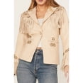 thumbnail image 3 of Shyanne Women's Fringe Embellished Leather Blazer - SWSP23O91 X-  US, 3 of 4
