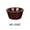 Chocolate, variant on Yanco NC-536BK Smooth Ramekin, 2 oz Capacity, 1.25" Height, 2.75" Diameter, Melamine, Black Color, Pack of 72